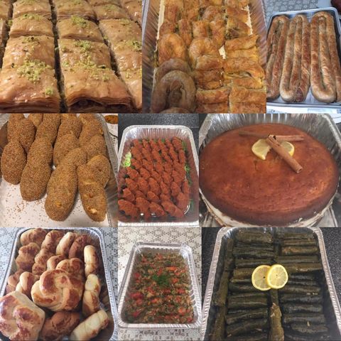 An assortment of food from Ozlen Meditteranean Cuisine