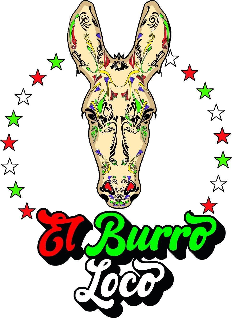 logo for el burro loco food truck