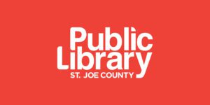 Image that reads "Public Library St. Joe County"