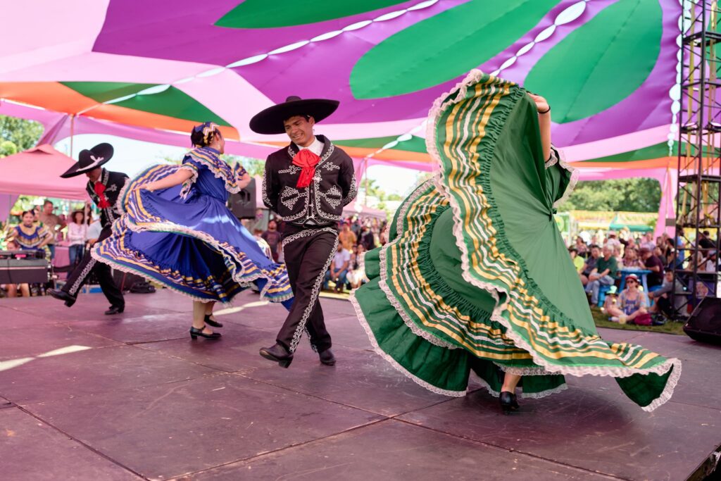 performers dancing on stage